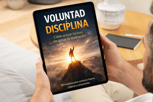 Voluntad y Disciplina  (Libro Digital) - Recupera el control de tu vida